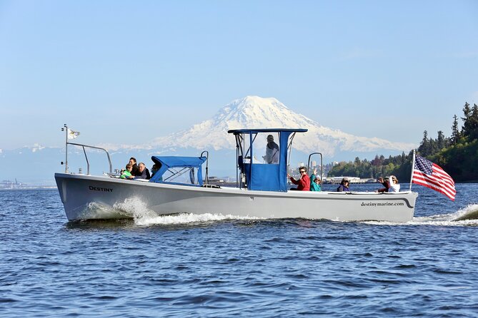 2 Hour Guided Boat Tour in Gig Harbor and Narrows Bridges - Passing under the Tacoma Narrows Bridge