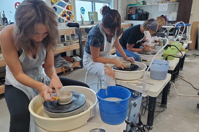90-Minutes of Pottery Fun - Your First Minutes at the Wheel