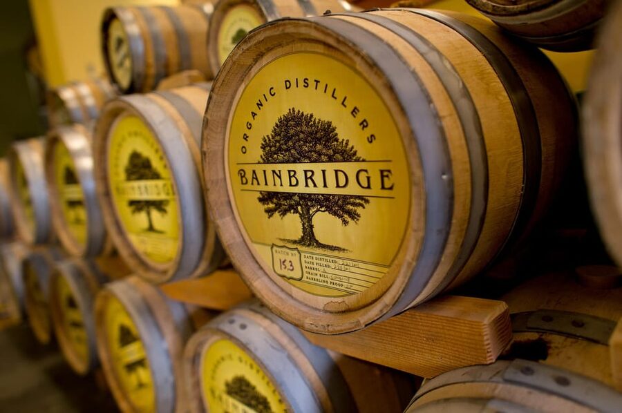 Bainbridge Island Discovery and Whiskey Tour - Rockaway Beach and the Seattle lookout