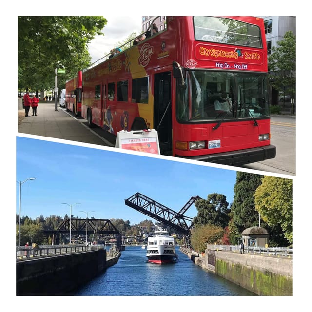 City Sightseeing Seattle: HOHO Bus Tour + Locks Cruise - Make the Locks Cruise your morning anchor