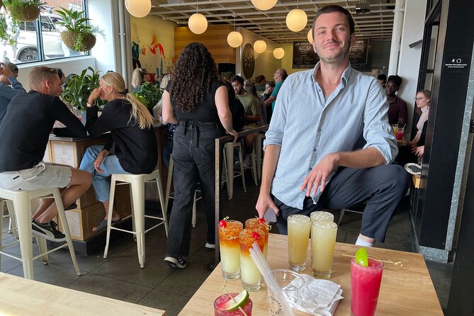 Downtown Food Tour with Drinks - The Rabbit Box, live sound inside the market