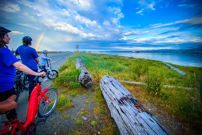 Electric Bike Ride on the Olympic Discovery Trail - Getting started at Port Angeles City Pier