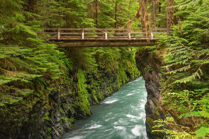 Explore Olympic National Park from Seattle through Van /Ferry - Lake Crescent gives the day room to breathe
