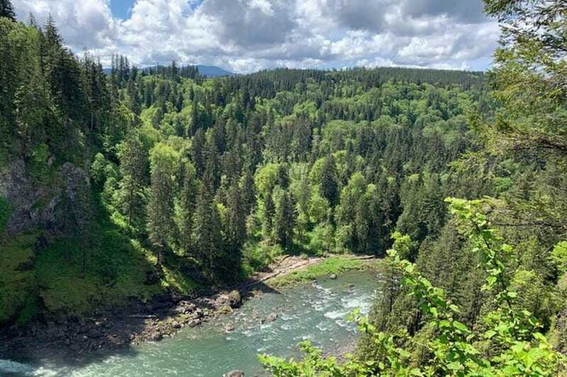 From Seattle: Pacific Northwest Waterfalls & Hiking Tour - Borst Lake and the Mount Si view