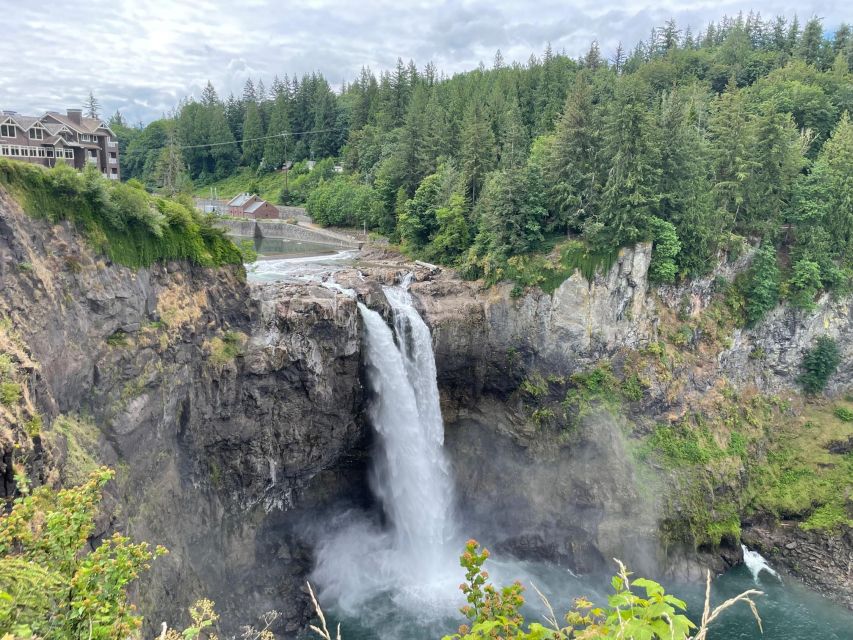 From Seattle: Snoqualmie Falls and Wineries Tour w/ Transfer - Pickup in Seattle or Bellevue