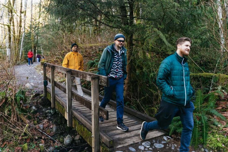 From Seattle: Visit Snoqualmie Falls and Hike to Twin Falls - The Twin Falls trail and its real level of effort