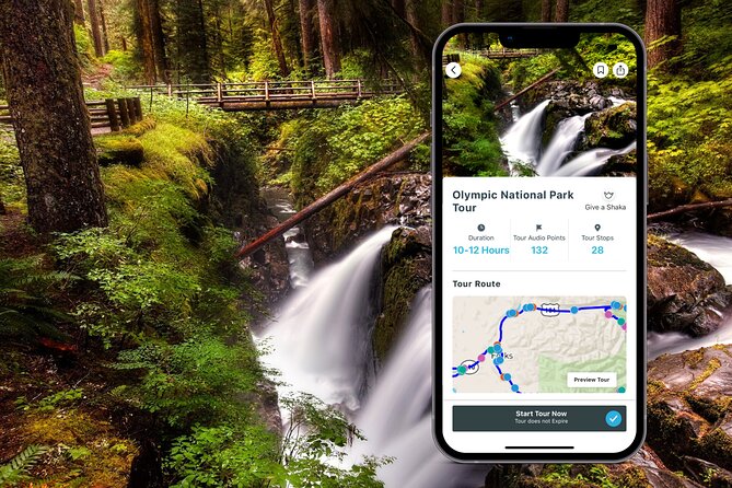 Olympic National Park Self-Guided Audio Tour - A road trip built around Olympic’s great variety