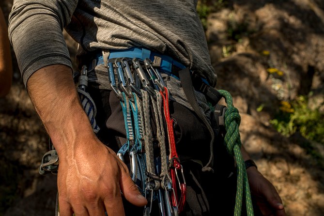 Outdoor Rock Climbing Beginner or Intermediate at Mt Erie - The first lesson: harnesses, knots, and trust