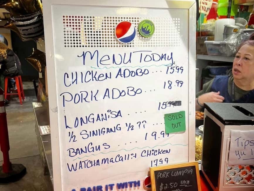 Pike Place Market: Meet the Market - Food and Fun Tour - What the 10 percent discount is really worth