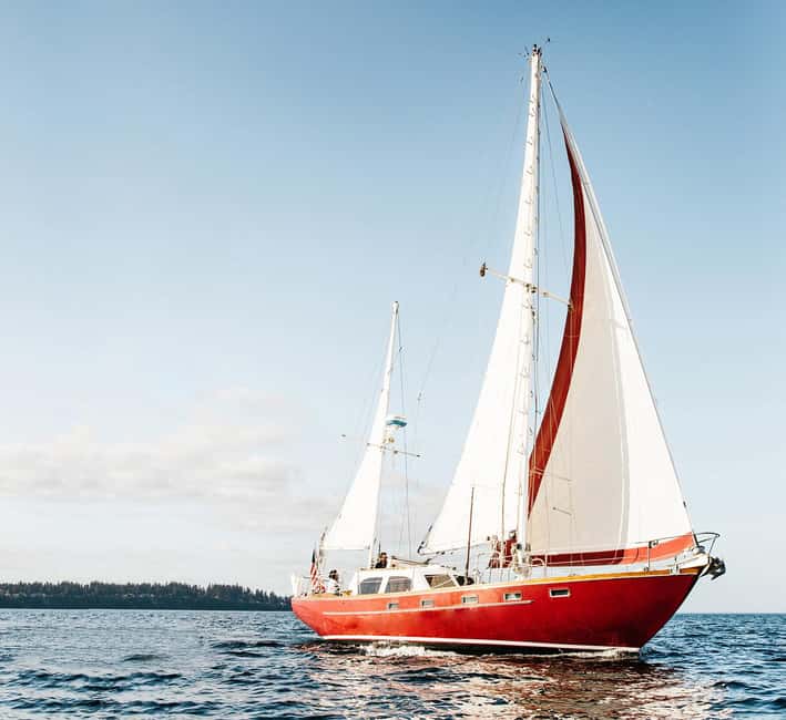 Sail Bainbridge Island & Seattle Waters - Classic Sailboat - Two hours aboard a classic sailing ketch