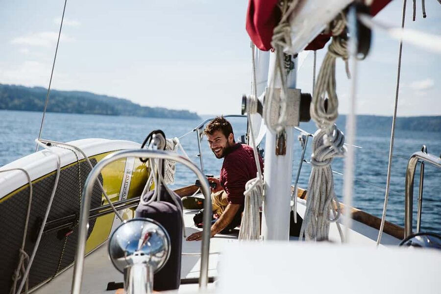 Sail Bainbridge Island & Seattle Waters - Classic Sailboat - Who will get the most from this sail