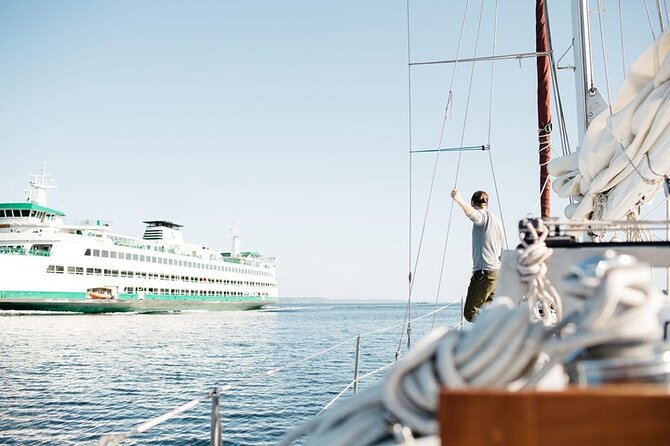 Sail Bainbridge Island & Seattle Waters - Luxury Classic Sailboat - A hands-on outing that does not require sailing skills