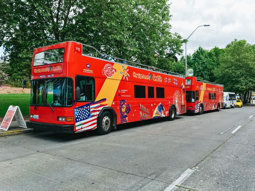 Seattle: City Sightseeing Hop-On Hop-Off Bus Tour - Stop 1: Space Needle and Seattle Center