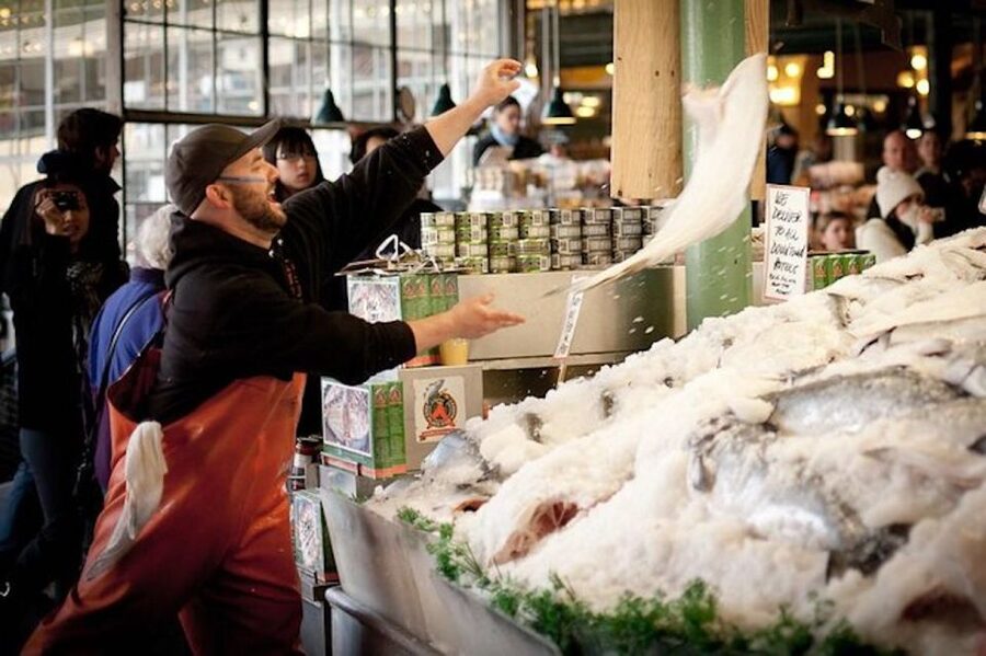 Seattle: Early-Bird Tasting Tour of Pike Place Market - The first tastings: a useful introduction to local flavor