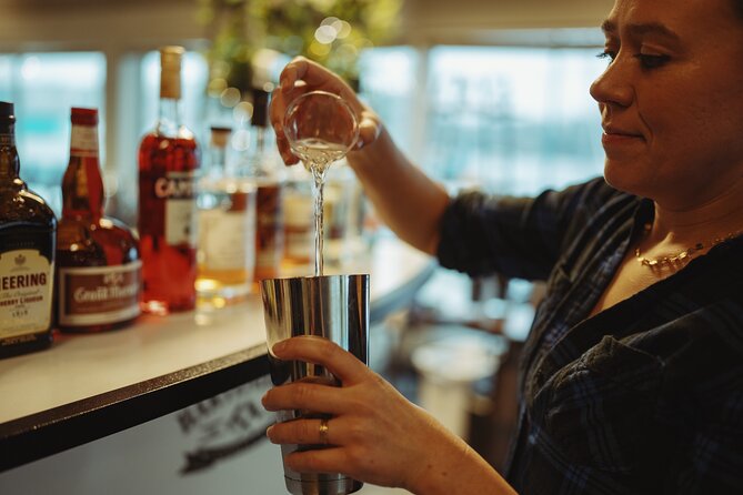 Seattle Hands On Cocktail Class - Starting at Lake Union with a shaker in hand