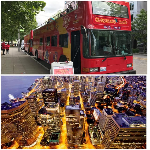 Seattle: Hop-on Hop-off Bus Tour and Sky View Observatory - Pioneer Square and Seattle’s early story