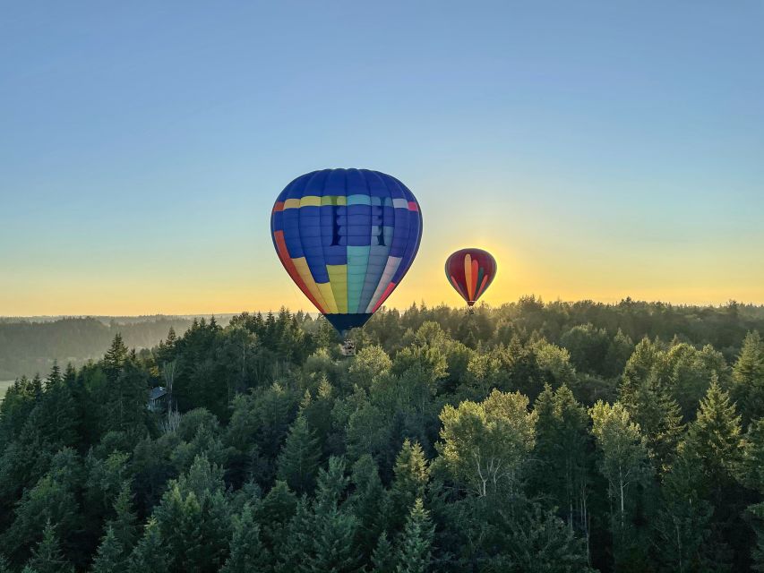 Seattle: Mt. Rainier Sunset Balloon Ride with Champagne - Practical advice before you book