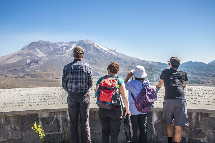 Seattle: Mt. St. Helens National Monument Small Group Tour - Lewis and Clark State Park and the old forest