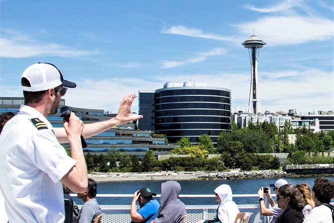 Seattle's Original Guided Harbor Cruise - Alki Beach shows Seattle’s softer western edge