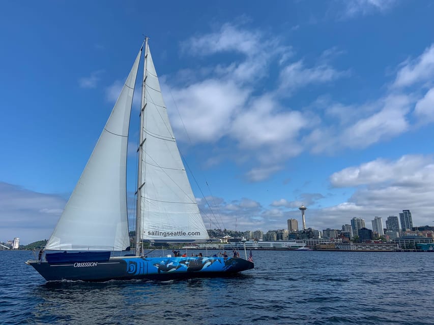 Seattle: Sailing Cruise - Downtown Seattle from Elliott Bay