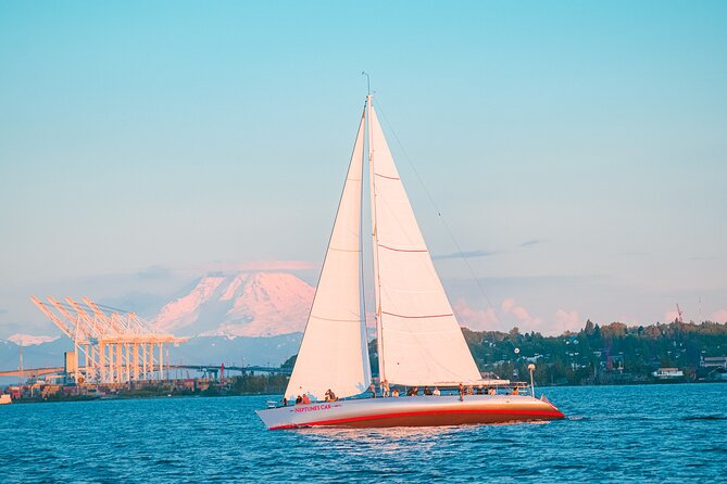 Seattle Sailing Experience BYOB - Leaving 1201 Alaskan Way for Puget Sound