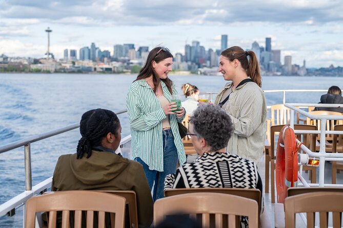 Seattle Summer Views Cruise - Pier 57 and the Seattle Great Wheel