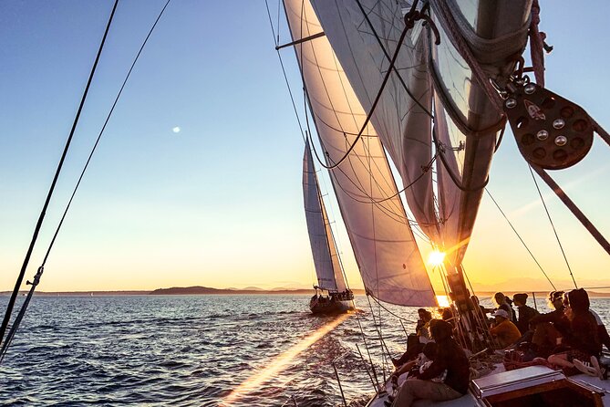 Seattle Sunset Sail BYOB - Passing the Seattle Great Wheel