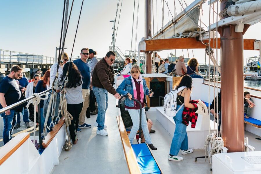 Seattle: Tall Sailboat Sunset Harbor Cruise - A Crew That Gets You Involved