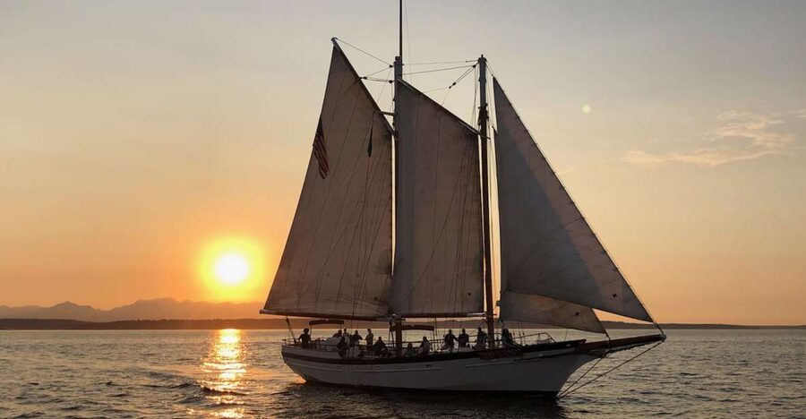 Seattle: Tall Sailboat Sunset Harbor Cruise - Who Will Enjoy the Bay Lady Most?