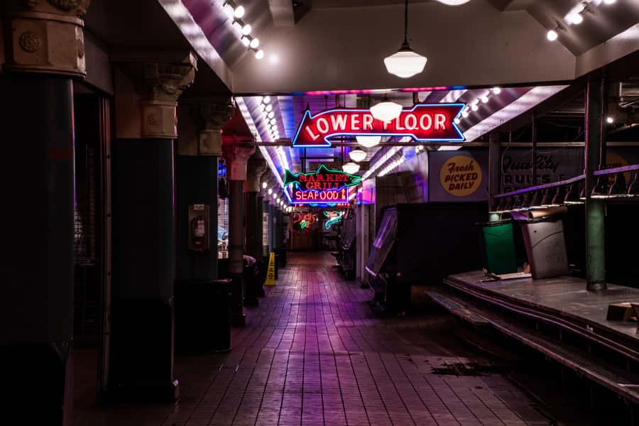 Seattle: Terrors and Ghosts Guided Walking Tour - Market Theater adds a different kind of unease
