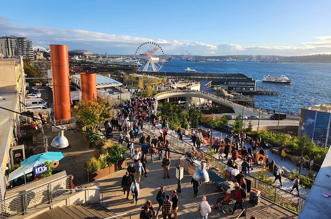 Seattle Waterfront History Walking Tour - Finishing near Pioneer Square and the ferry area