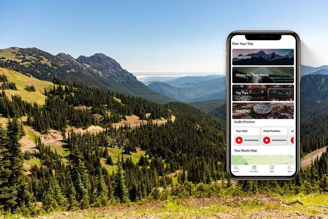 Self-Guided Audio Driving Tour in Olympic National Park - How the Olympic audio tour works