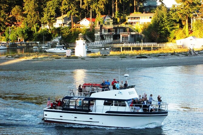 Shared 2 Hour September Sunset Cruise from Gig Harbor - Starting among Gig Harbor’s waterfront streets
