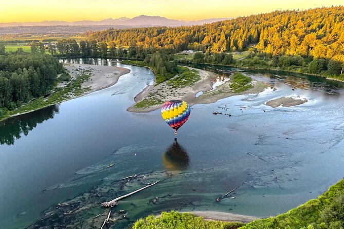 Sky bound Adventures Snohomish Sunrise Hot Air Balloon Ride - Bob and the human side of the flight
