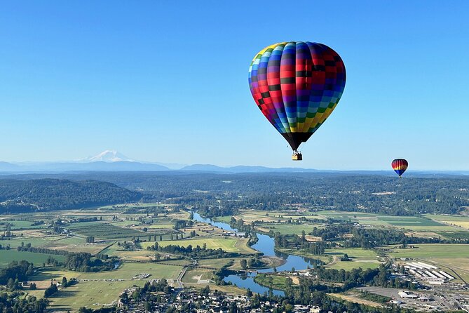 Sky bound Adventures Snohomish Sunrise Hot Air Balloon Ride - Weather is part of the bargain