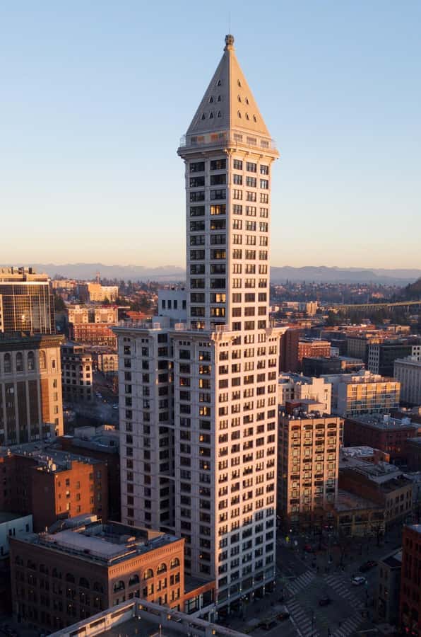 Smith Tower: Observatory Access Ticket - Smith Tower Begins With an Old-Fashioned Elevator Ride