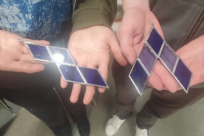 Stained Glass Magic Class in Everett - Learning the process step by step