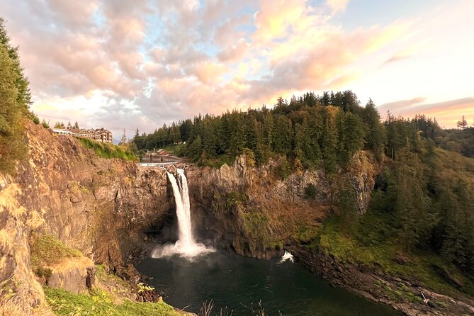 The Best of Seattle and Majestic Snoqualmie Waterfalls - University Village for lunch, coffee, or shopping