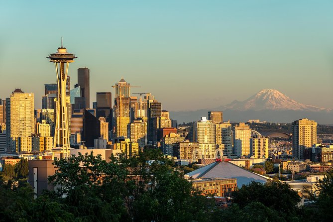 The Best of Seattle City Highlights Tour - Stadiums and Chinatown show modern Seattle
