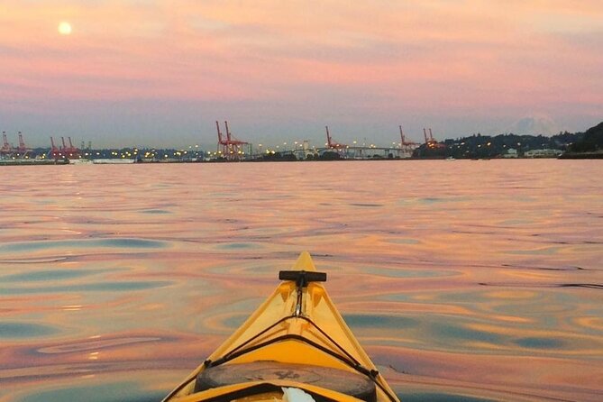 West Seattle Sunset Sea Kayak Tour - Why a sunset kayak gives you a different Seattle view